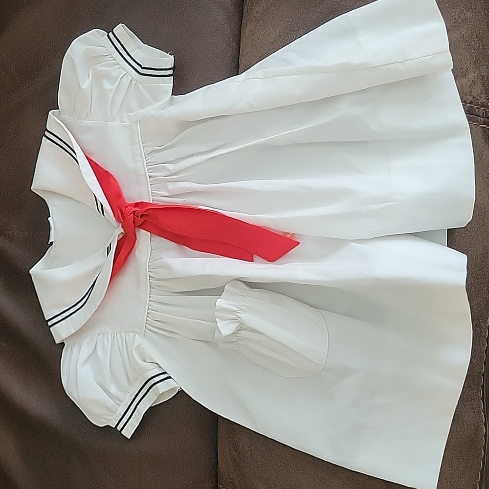 Vintage girls sailor outfit